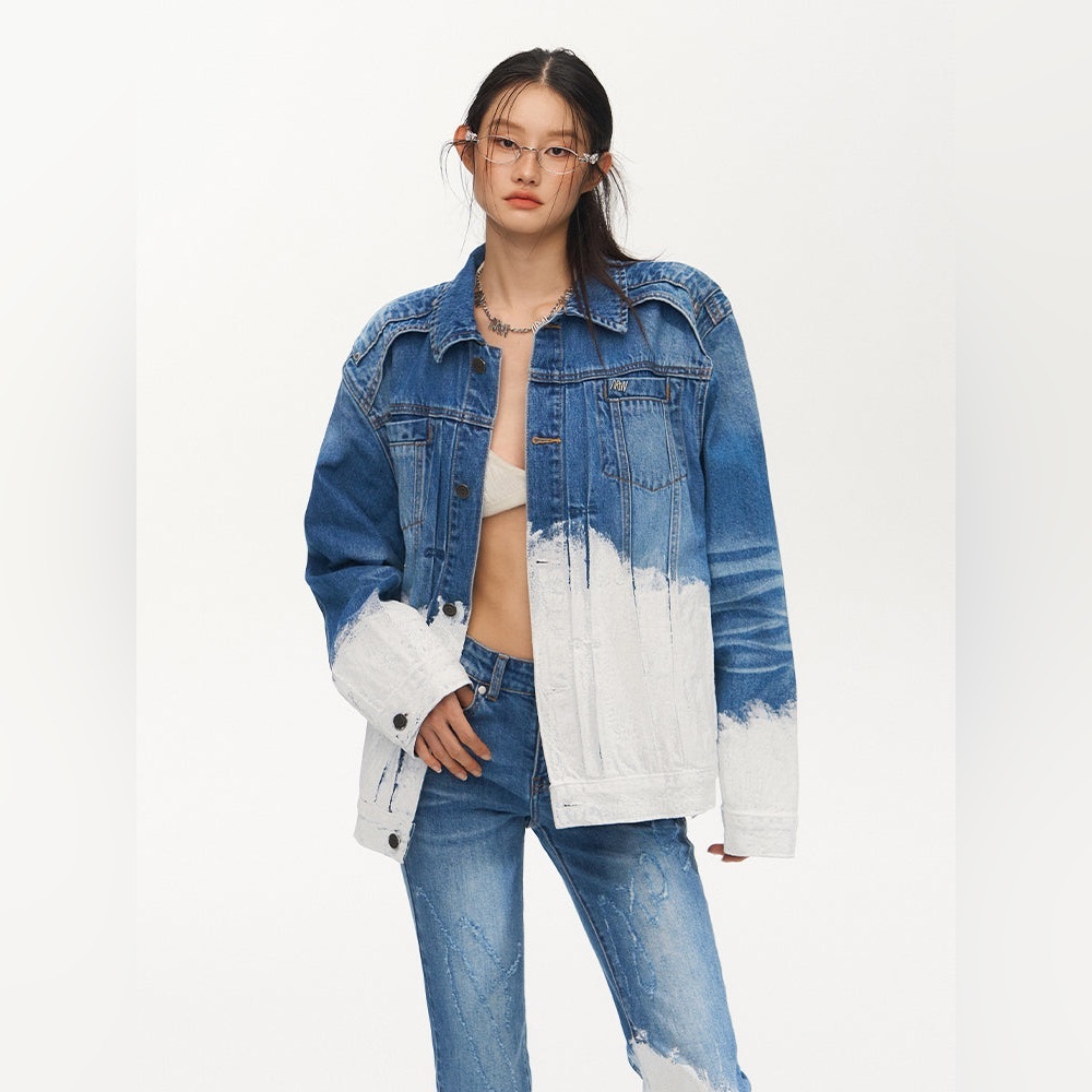 Vintage denim jacket - Picture 3 of 11